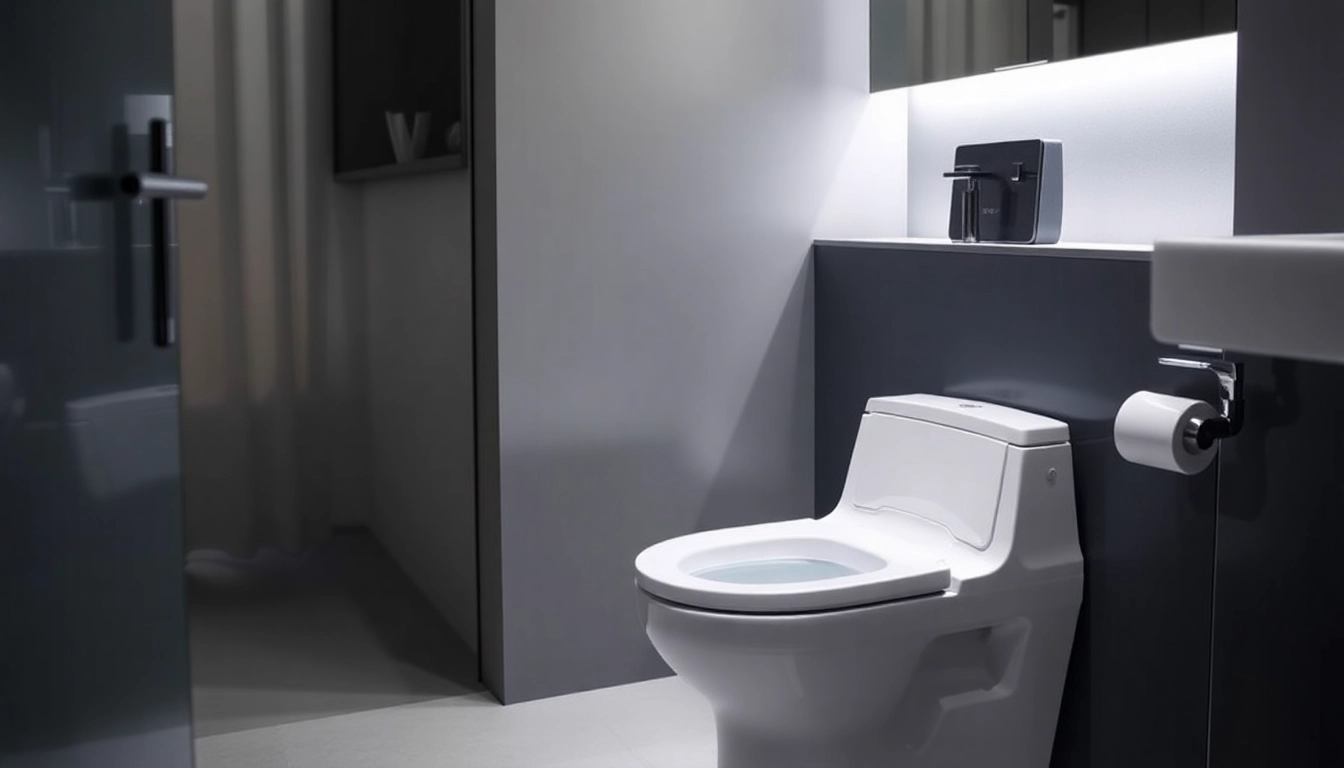 Uus Toto modern smart toilet with advanced features for hygiene and comfort in contemporary bathroom design.