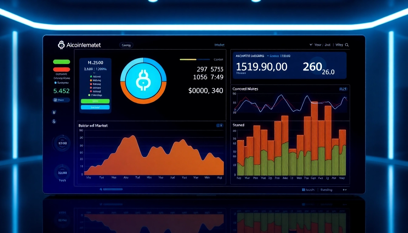 Aicoin market analysis dashboard showcasing real-time data and insights for investors